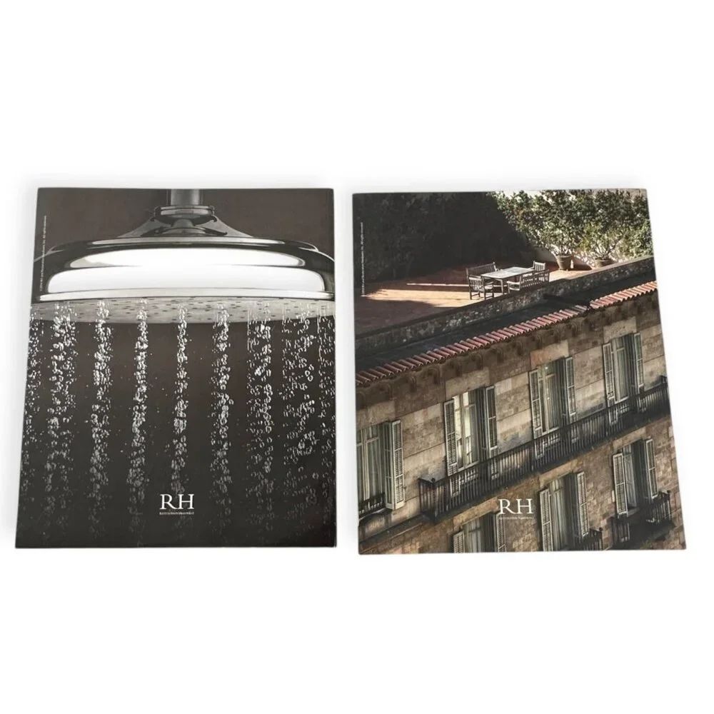RH Restoration Hardware Source Books 2014, 2 catalogs, 